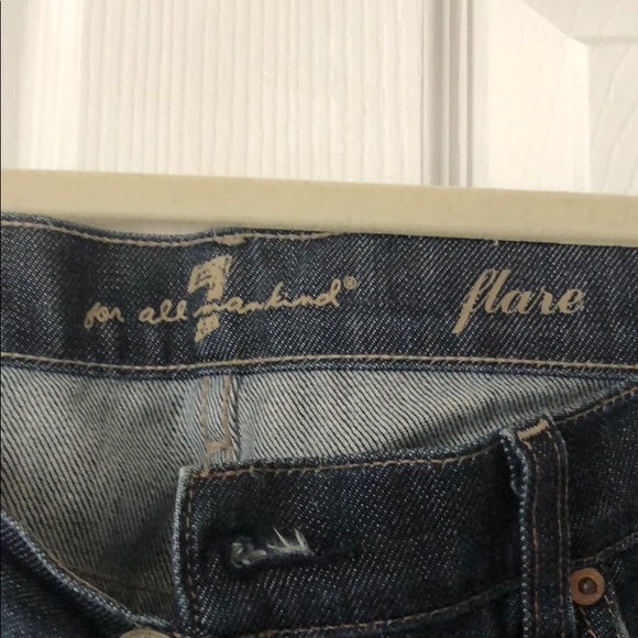 7 for all mankind Flare Jeans in Size 32 - Picture 2 of 5